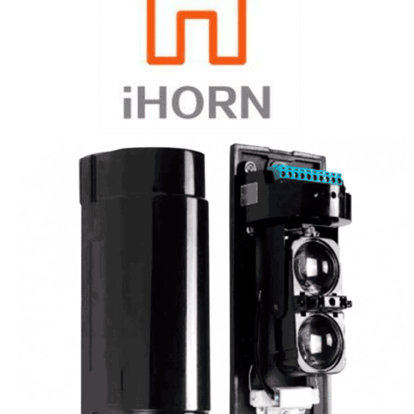 Ihorn Abt60- Detector Por Doble Haz De Luz (Fotocelda) / Distancia Hasta 60 Mts / Velocidad De Respuesta 50Ms / 12 Vdc Compatible Con Paneles Ihorn / Risco / Dsc / Bosch