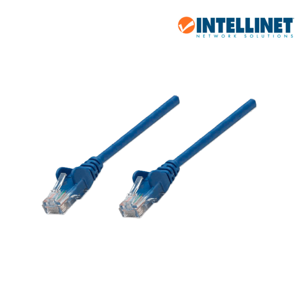 Intellinet 318938 - Cable Patch / 1.0M( 3.0F) / Cat 5E / Utp Azul