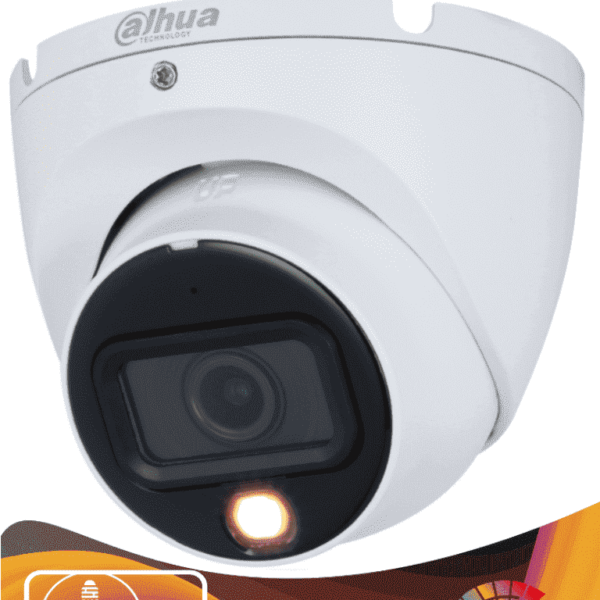 Dahua Dh-Hac-Hdw1200Tlmn-Il-A - Camara Domo De 2 Megapixeles/ Con Iluminación Dual Inteligente/ Lente De 2.8Mm/ 20 Metros De Ir Y Luz Visible/ Microfono Integrado/ Ip67/ Soporta: Cvi/Cvbs/Ahd/Tvi/