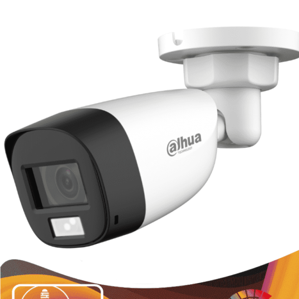 Dahua Hac-Hfw1200Cln-Il-A - Camara Bullet De 2 Megapixeles/Iluminación Dual Inteligente+Fullcolor/ Lente De 2.8Mm/102 Grados De Apertura/ 20 Metros De Ir Y Luz Visible/ Micrófono Integrado/Ip67/Soporta:Cvi/Cvbs/Ahd/Tvi/#Voldh #Ingdahua #Tecnoween #Dahoct