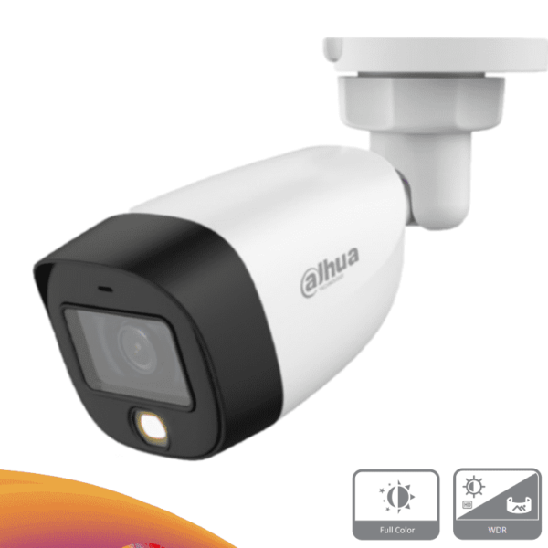 Dahua Hac-Hfw1509C-Led-28 - Cámara Bullet Full Color De 5 Megapixeles/ Lente De 2.8 Mm/ 112 Grados De Apertura/ Leds Para 20 Mts/ Wdr De 120 Db/ Starlight/ Ip67/ #Prohdcvi #Fullc #1Cm #Mci2 #Mcc