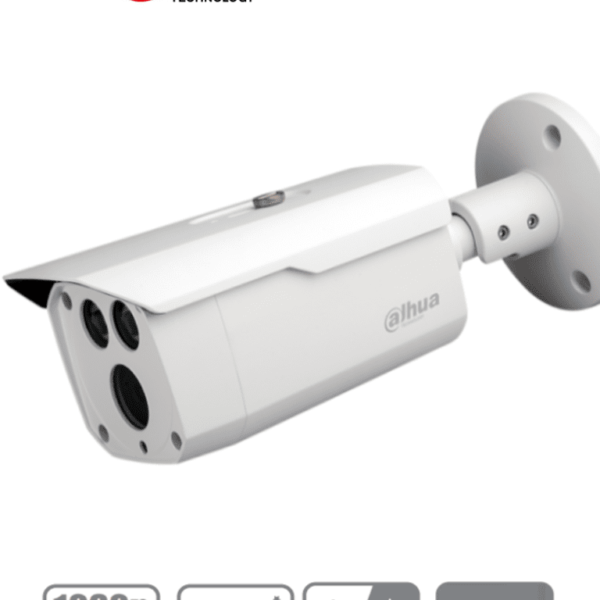 Dahua Hac-Hfw1200D-036- Camara Bullet Hdcvi 1080P/ Lente 3.6 Mm/ 87.5 Grados De Apertura/ Smart Ir 80 Mts/ Ip67/ Metálica/ Dwdr/ Blc/ Hlc/ Tvi Ahd Y Cvbs #Ingdahua