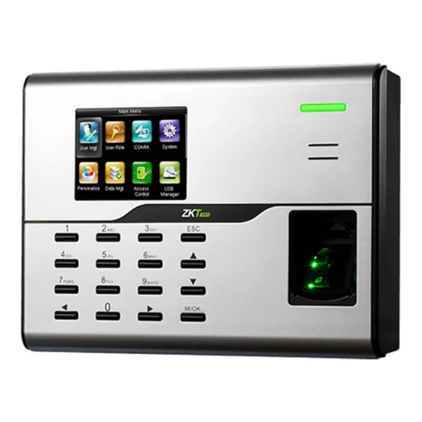 Zkteco Ua860Id - Control De Asistencia Y Acceso Básico Con Huella Digital Bioid (3000), Tarjeta Id 125 Khz (3000), Registro De 50,000 Eventos, Conectividad Tcp/Ip Y Wifi #Cm1