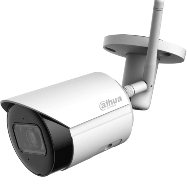 Dahua Ipc-Hfw1430Ds-Saw - Camara Ip Bullet Wifi De 4 Megapixeles/ Lente De 2.8Mm/ 90 Grados De Apertura/ H.265+/ Ir De 30 Metros/ Microfono Integrado/ Ranura Para Microsd/ Metalica/ Ip67/ Dwdr/ Videoanaliticos Con Smd/ #Mci2 #Ipmc
