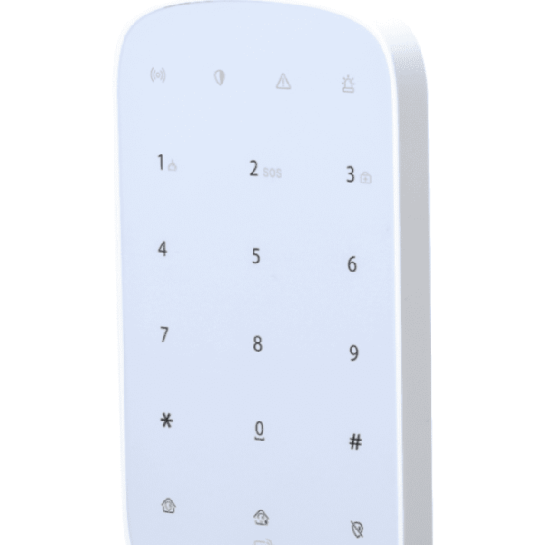 Dahua Dhi-Ark30T-W2 - Teclado Inalámbrico Interior Touch Para Armado Y Desarmado / Soporta Hasta 32 Usuarios Con Pin O Tarjetas Mifare / Indicadores Led De Status Del Panel / Alarma De Batería Baja/#Alarmasdahua #Ad