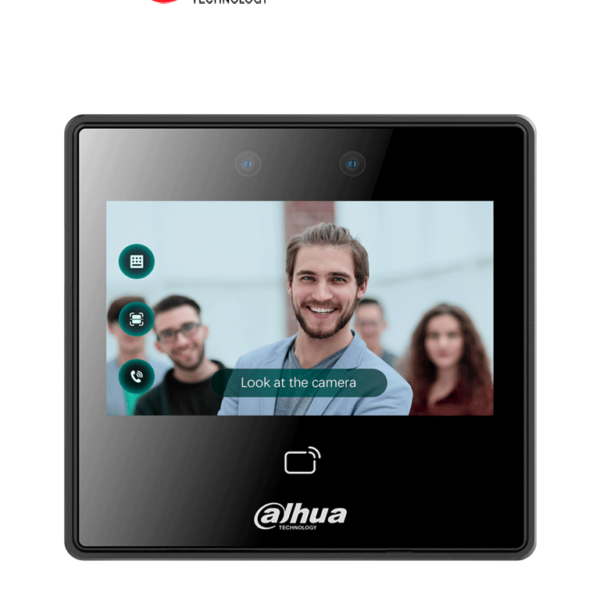 Dahua Dhi-Asi3213A-W - Control De Acceso Con Reconocimiento Facial/ Pantalla De 4.3 Pulgadas/ Soporta 3000 Rostros, Usuarios Y Passwords/ 5,000 Tarjetas Mifare (Ic Card)/ 50 Administradores/ 300,000 Registros/ 99.99% De Presición/ Fact
