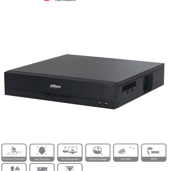 Dahua Dhi-Nvr5816-Ei Nvr Ip Wizsense De 16 Canales 2Mp/ 2U 8Hdd/ Acupick/ H.265+/ 384 Mbps/ Admite Raid0/1/5/6/10/ Face Detection/ Face Recognition/ Protección Perimetral/ Smd Plus/ Soporta Ia Por Cámara