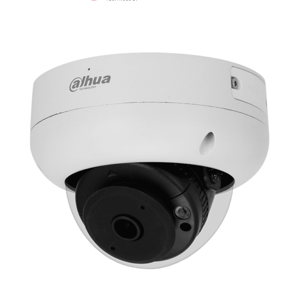 Dahua Ipc-Hdbw3441R-As-P Cámara Ip Domo Antivandálica De 4 Mp Con Lente De 2.1 Mm, Visión Nocturna De 15 M, Ia Wizsense, Y Protección Perimetral. Incluye Poe, Wdr, H.265+, Ip67, Ik10, Micrófono Y Entradas/Salidas De Alarma.