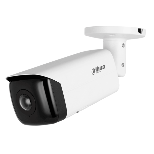 Dahua Ipc-Hfw3441T-As-P Cámara Ip Bullet Panorámica 4 Mp, Lente 2.1 Mm, Ángulo 180°, Ir 20 M, Ia Wizsense, Detección De Movimiento Inteligente, Protección Perimetral, Starlight, Poe, Wdr, H.265+, Ip67, Micrófono, E/S Alarma. #Pano180