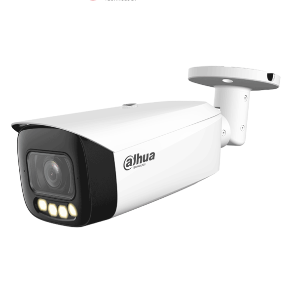 Dahua Ipc-Hfw5449T1-Ze-Led - Camara Ip Bullet De 4 Megapixeles/ Full Color Con Lente Motorizado De 2.7 A 12Mm/ Ip67/ E&S De Alarma/ Ranura Para Micro Sd/ Entrada De Micrófono Y Altavoz Integrados/ Epoe