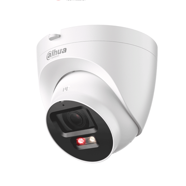 Dahua Ipc-Hdw2249T-S-Pv - Cámara Domo Ip De 2Mp Con Smart Dual Illumination, Disuasión Activa, Smd Plus Y Protección Perimetral. Incorpora Micrófono Y Bocina, Con Certificaciones Ip67 E Ik10 Antivandálica.