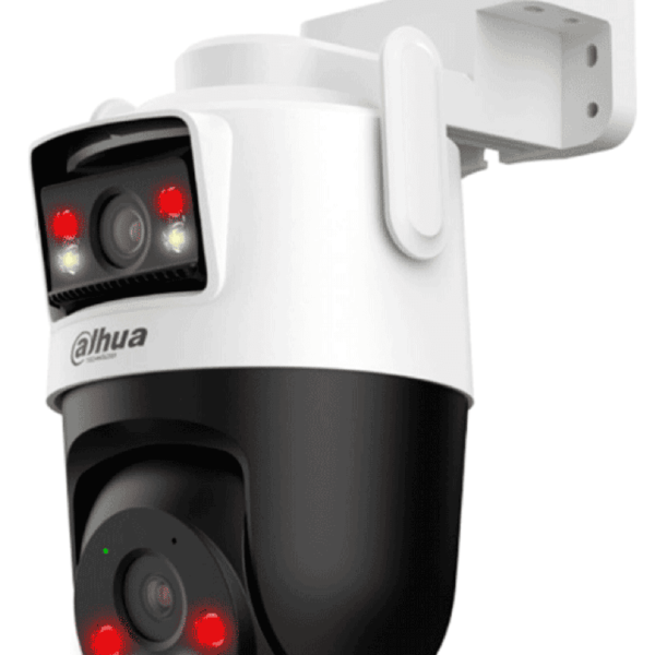 Dahua Ipc-Wpt1339Dd-Sw-3E2-Pv -Cámara Ip Pt Wifi Dual De 6 Mp/ Dos Lentes De 3 Mp Cada Uno (Fijo Y Pt), Iluminador Dual Inteligente, Ir 50M, Microfono Y Altavoz Integrados, Ia, Autotracking, Disuasión Activa, Ranura Microsd, Ip66#Lonuevo #Ddpt #Dhwifi #Mc