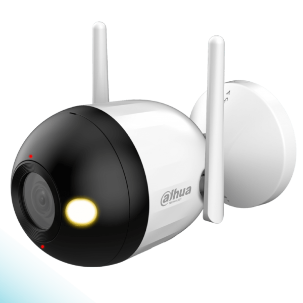 Dahua F2Cn-Pv-036B - Cámara Ip Bullet Wifi De 2 Megapíxeles Lente 3.6/Full Color + Iluminación Dual Intelingente/ Disuasión Activa/ Audio 2 Vías/ Microfono Y Altavoz Integrados/ 30 Metros De Iluminación/ Ia/ Ip67/ #Lonuevo #Wifidahua