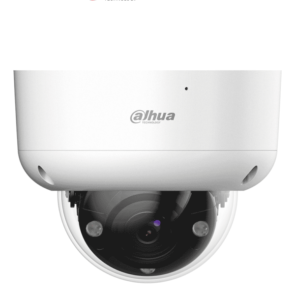 Dahua Hac-Hdbw1801Ran-Z-A - Cámara Domo 4K Antivandalica/ 8 Megapixeles/ Lente Motorizado De 2.7 A 13.5 Mm/ 60 Mts De Ir/ Metalica/ Microfono Integrado/ Wdr Real De 120 Db/ Ip67/ Ik10