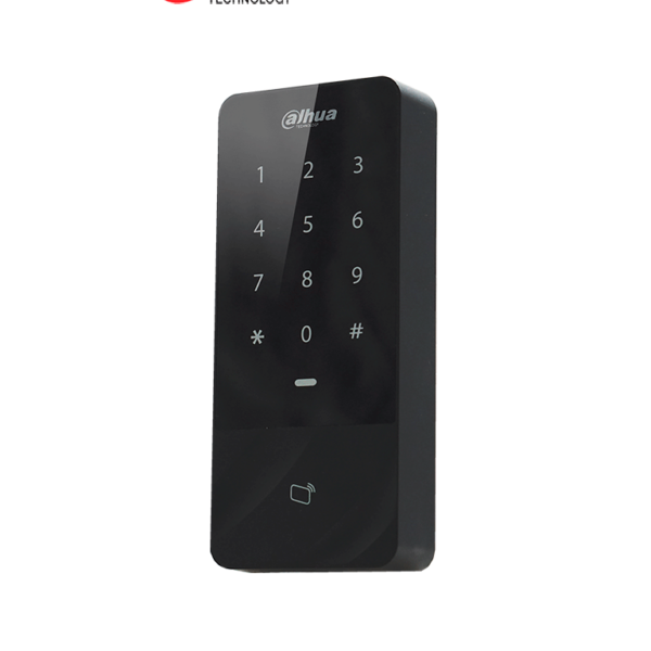 Dahua Dhi-Asi1201E - Control De Acceso Independiente Con Teclado Táctil Y Lector De Tarjetas Ic. Capacidad De 30,000 Usuarios Y 60,000 Registros. Tcp/Ip, Soporta Lectora Esclava Wiegand/Rs-485. Con Ip66 Y Desbloquea Por Tarjeta, Contraseña O Combinación.