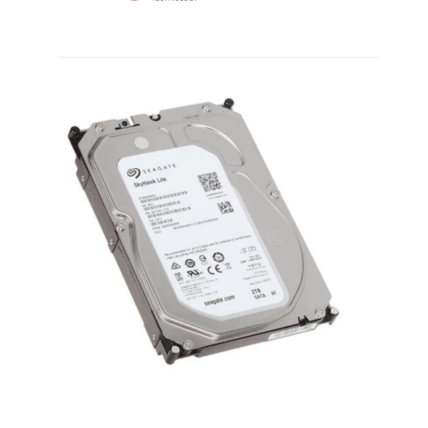 Seagate St2000Vx016 - Disco Duro De 2Tb Skyhawk / Sata 6 Gb S / Hasta 64 Cámaras / Hasta 16 Bahías / Función 24/7 Caché 256 Mb
