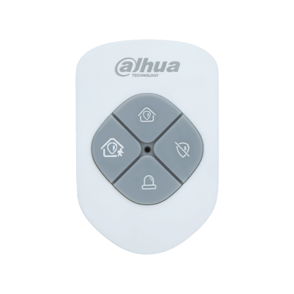 Dahua Dhi-Ara24-W2 - Control Remoto Tipo Llavero De 4 Botones / Armado - Desarmado - En Casa - Emergencia / Función De Salto De Frecuencia / Led Indicador De Estado Color Rojo O Verde / #Alarmasdahua #Vm
