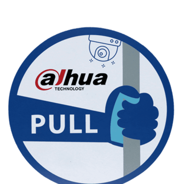 Dahua Matpro041 - Calcomanía Para Puertas/ Puertas De Cristal/ Con Logo Dahua/ Promocional