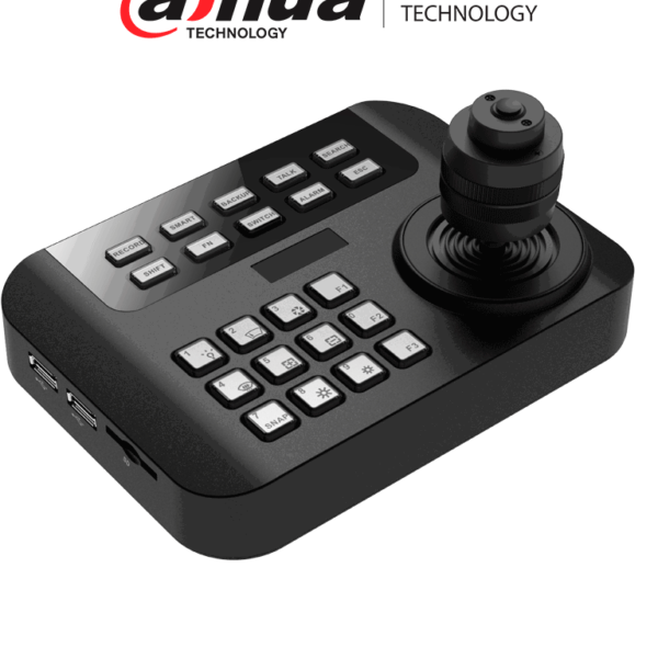 Dahua Mkb1100- Teclado Y Joystick Especial Para Mdvr Y Mnvr. Control Ptz Móvil, Conexión Usb, 22 Botones Programables, Joystick De 3 Ejes, Alimentación 5Vdc. Diseño Compacto Y Funcional, Ideal Para El Manejo Remoto De Sistemas De Videovigilancia.