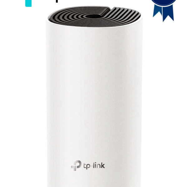 Tp-Link Deco E4 (1-Pack) - Router Inalámbrico Mesh Para Hogar Dedoble Banda Ac 1200, Con 2 Puertos 10/100 Mbps Y Compatible Con Alexa.