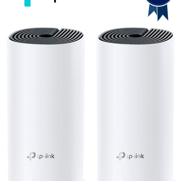 Tp-Link Deco M4 (2-Pack) - Kit De 2 Routers Inalámbricos Mesh Para Interior Y Hogar De Doble Banda Wi-Fi 5 Ac1200 Mbps, Con 2 Puertos Gigabit Wan/Lan, 2 Antenas Internas Y Administración Mediante La App Deco (Ios, Android). (2 Piezas) #Tp9