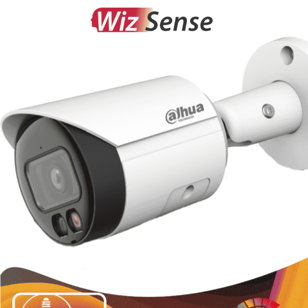 Dahua Ipc-Hfw2249S-S-Il - Camara Bullet Ip 2 Megapixeles/ Iluminador Dual Inteligente+Full Color/ Wizsense/ Lente De 2.8Mm/ 107 Grados/ Microfono Integrado/ 30 Mts De Ir Y Luz Visible/ Metalica/ Ranura Microsd/ Wdr 120Db/ Smd Plus/ Poe/ #Switchd2