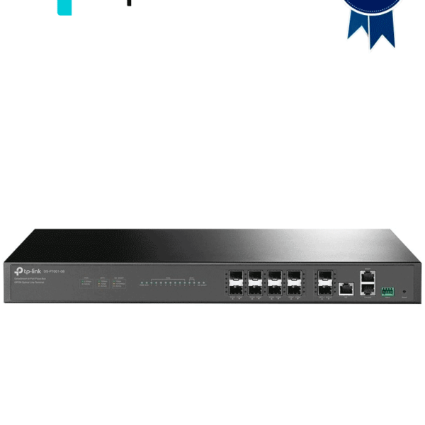 Tp-Link Ds-P7001-08 - Deltastream - Olt De 8 Puertos Gpon Con Capacidad De Conexión De Hasta 1,024 Onus, 1 Puerto Gigabit Rj45 Uplink, 2 Puertos Sfp+ Uplink Y Fuentes Redundantes Ac-Ac Incluidas. Administración Desde La Nube (Dpms).