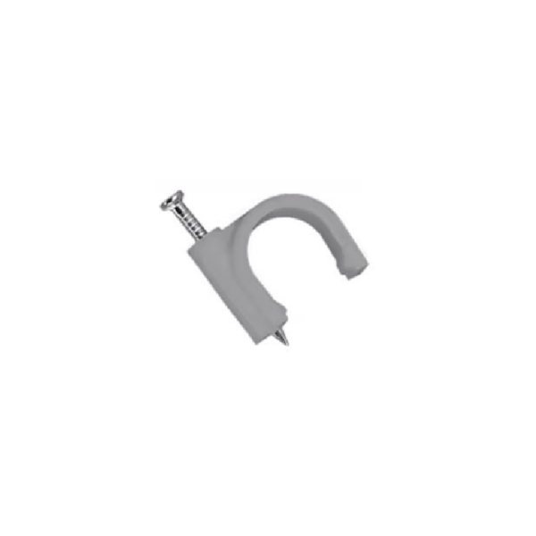 Tce Lmg-Ncc-5Mmc-Gy100 - Grapa De Pared / Diámetro Interno 5 Mm / Altura 6 Mm / Color Gris / Bolsa De 100 Piezas#Grapa