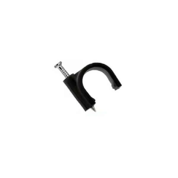 Tce Lmg-Ncc-5Mm-Bk - Grapa De Pared / Diámetro Interno 5 Mm / Altura 6 Mm / Color Negro / Bolsa De 50 Piezas#Grapa