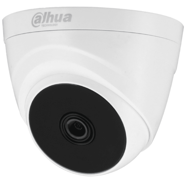 Dahua Hac-T1A51N-0280B-S2 - Cámara Domo De 5Mp Con Lente De 2.8Mm Y Ángulo De 106°. Ofrece Visión Nocturna Ir Hasta 20M, Ideal Para Interiores. Compatible Con Hdcvi, Ahd, Tvi Y Cvbs #Hdcvi9.0 #5Mp