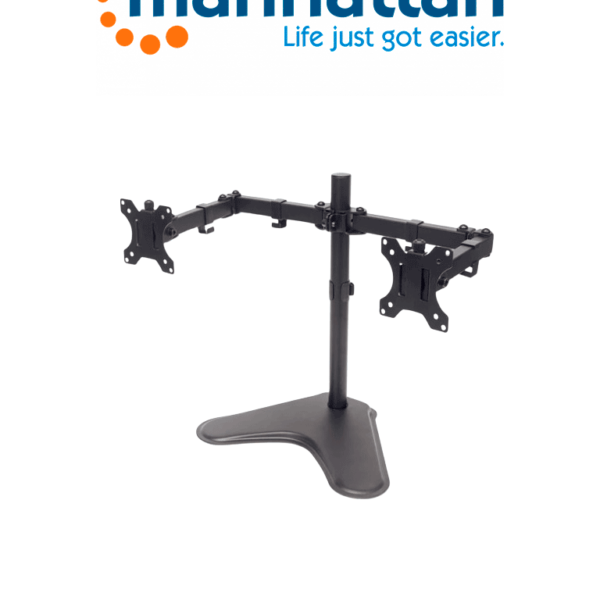 Manhattan 461559 - Soporte Para Dos Monitores