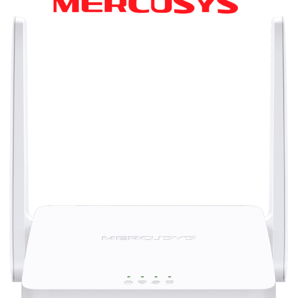 Mercusys Mw302R - Router Inalámbrico N De 2.4 Ghz Con Velocidad De 300 Mbps, 1 Puerto Wan 10/100 Mbps, 2 Puertos Lan 10/100 Mbps Y 2 Antenas De 5 Dbi. Compatible Con Ipv6 E Iptv. #Mer79