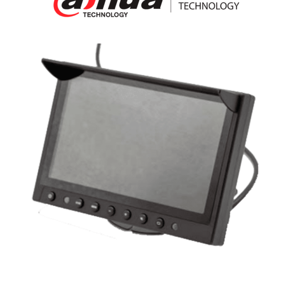 Dahua Dhi-Mlcdf7-E Monitor Led De 7 Pulgadas Widescreen Tft-Lcd/ Especial Para Dvrs Moviles/ Conector M12/ Brillo De 350 Cd/