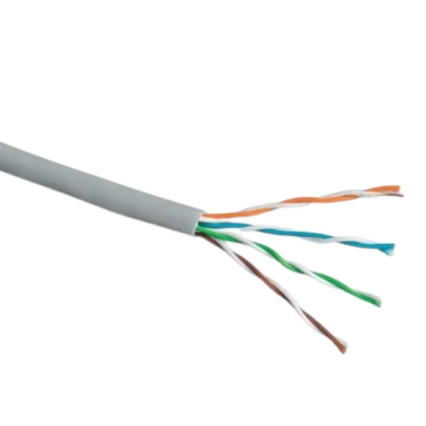 Panduit Nuc5C04Ig-Ce- Bobina De Cable Utp 305 M. De Cobre, Netkey, Gris Claro, Categoría 5E (24 Awg), Pvc (Cm), De 4 Pares