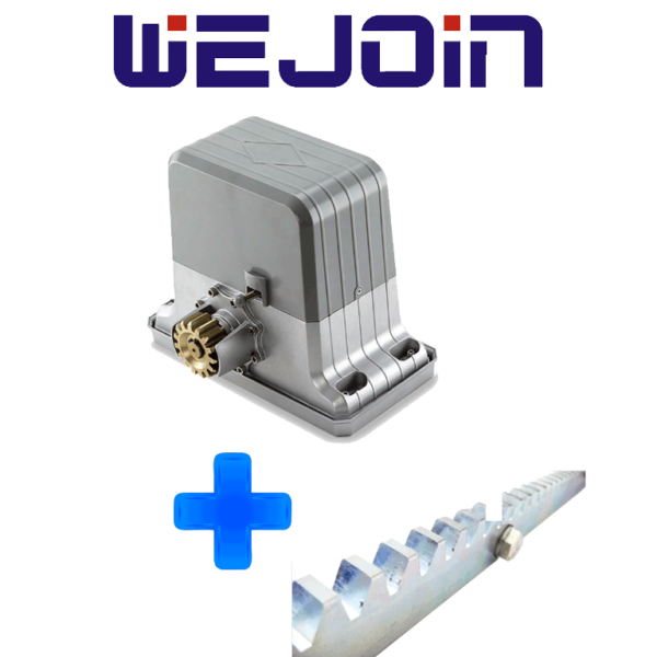 Wjpkm202P - Paquete De Motor Para Portón Deslizante O Corredizo / Soporta Hasta 1800 Kg / Incluye Motor Modelo Wjpkmp202 / 3 Metros De Cremallera Modelo Wjkjct Y Accesorios De Fijación