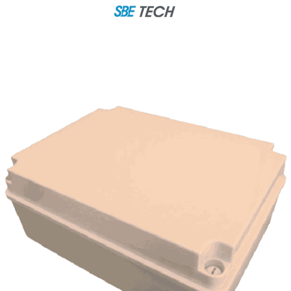 Sbetech Op240190160 - Caja Plástica Con Tapa Opaca De 24X19X16 Cm Multiusos, Ip66, Fabricada En Material Autoextinguible Y Resistente A La Abrasión