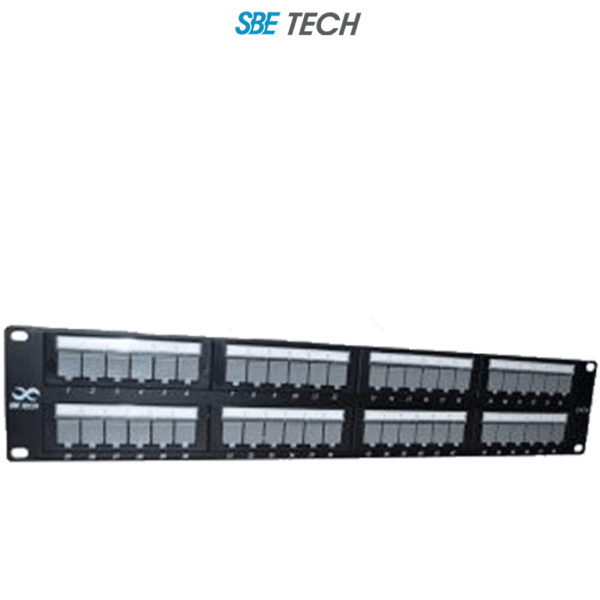 Sbetech Ppc648P - Panel De Parcheo Categoría 6 Con 48 Puertos, Cumple Con Los Estándares Ansi/Tia 568-C.2 E Iso 11801 2A Edición, Y Es Producto Certificable