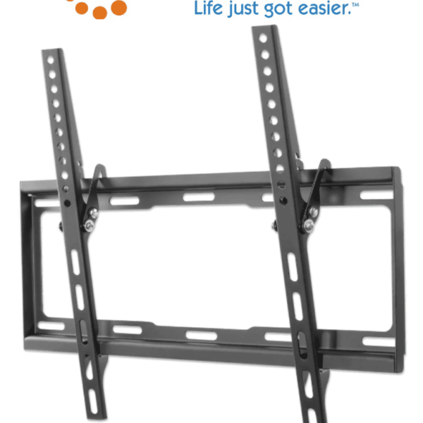 Manhattan 460941 - Soporte De Pared Para Pantallas De 32 A 55 Pulgadas/ 35 Kg De Carga/ Ajuste De Angulo Vertical De 0 A 14 Grados/ Acero Reforzado/ Vesa 200/ 300/ 400X200/ 400 #I&Mbfin