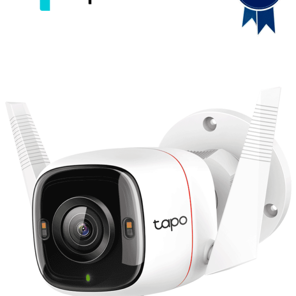 Tp-Link Tapo C320Ws - Cámara Ip Wifi Tipo Bullet De 4 Mp Para Exterior Con Resolución De 2K, Visión Nocturna, Wifi 2.4 Ghz, Notificaciones Push, Ranura Para Micro Sd, Y Compatible Con Google Assistant Y Alexa. #Dl79
