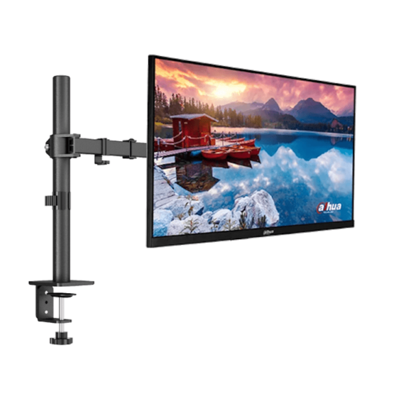 Ms22D - Monitor 22” Full Hd Dahua Ultradelgado + Soporte Articulado Vesa 75X75Mm, Inclinación Y Rotación Para Máximo Confort