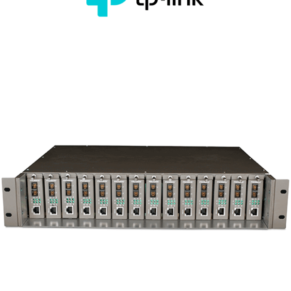 Tp-Link - Tl-Mc1400 - Chasis 14 Bahías Para 14 Convertidores De Medios