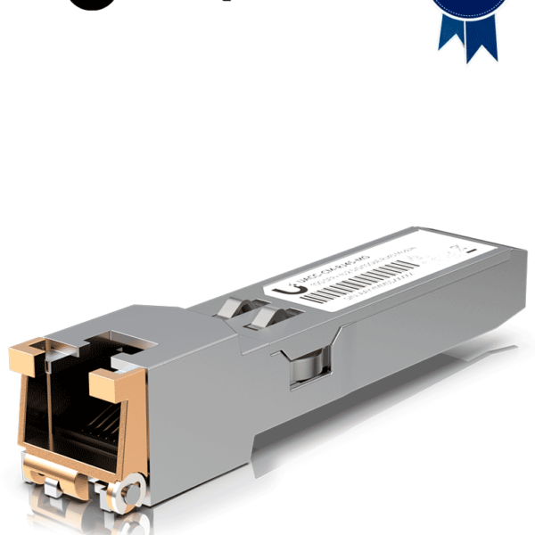 Ubiquiti Uacc-Cm-Rj45-Mg - Modulo De Fibra Ufiber/ Convertidor De Sfp A Rj45/ Tasas De Transferencia 10& 5& 2.5& 1 Gbps #Preventa