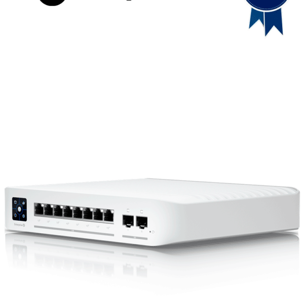 Ubiquiti Usw-Enterprise-8-Poe - Switch Capa 3 Administrable/ 8 Puertos 2.5 Gbe Poe/ 802.3At Poe/ 2 Puertos 10G Sfp+ #Preventa