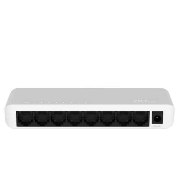 Zkteco Ese85G- Switch Para Escritorio De 8 Puertos / Gigabit Ethernet / Diseño Compacto / Auto Mdi/Mdix / Indicadores De Funcionamiento / Carcasa De Plástico / No Administrable #Mi2O