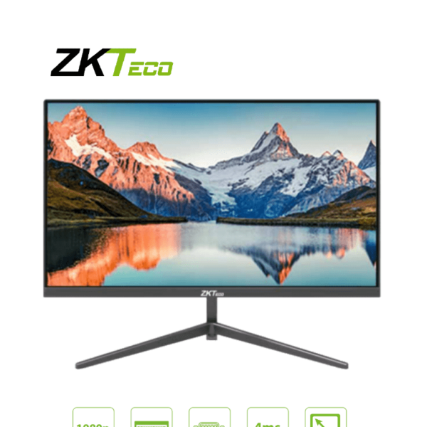 Zkteco Zd222Ka - Monitor Led Full Hd De 22 Pulgadas / Resolución 1920 X 1080 / Retroiluminación Dled / 1 Entrada De Video Hdmi Y 1 Vga / Ángulo De Visión Horizontal 178° / Soporte Vesa / Incluye Cable Hdmi / Ideal Para Hogar Y Oficina #Hd1