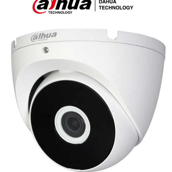 Dahua Hac-T2A51N-0280B - Cámara Domo De 5Mp, 106° De Apertura, Carcasa Metálica, Lente De 2.8Mm, Ir De 20M. Compatible Con Cvi, Ahd, Tvi Y Cvbs. Alta Calidad Y Versatilidad En Seguridad. #Hdcvi9.0 #5Mp
