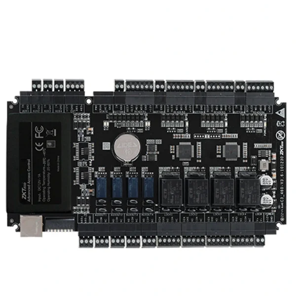 Zkteco C3-400Plus Package B - Panel De Control De Acceso Rfid, 4 Puertas, 8 Vías, Capacidad Para 100,000 Usuarios Y Tarjetas, Códigos Qr Dinámicos, Push Sdk
