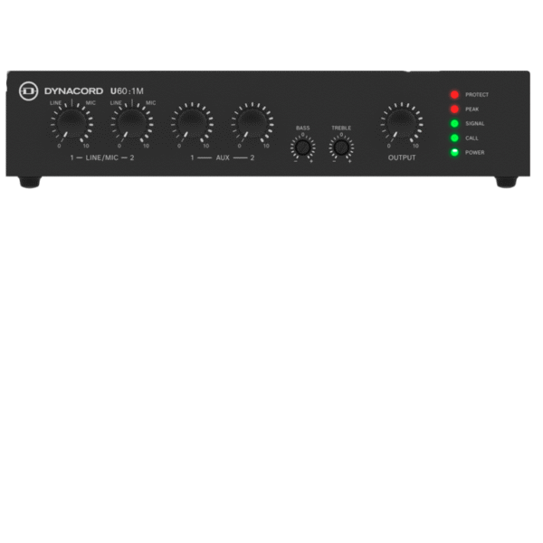 Bosch M_U601Mus - Amplificador Mixer 60W / 1 Canal / Us