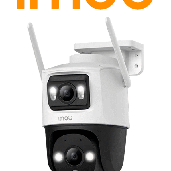 Imou Cruiser Dual 8Mp (Ipc-S7Xn-8M0Wed) - Cámara Ip Pt Wifi Dual De 8Mp Con Lente Fijo Y Pt De 3Mp, Visión Nocturna De 30M, Micrófono Y Altavoz Integrados, Audio Bidireccional Y Inteligencia Artificial #Lonuevo