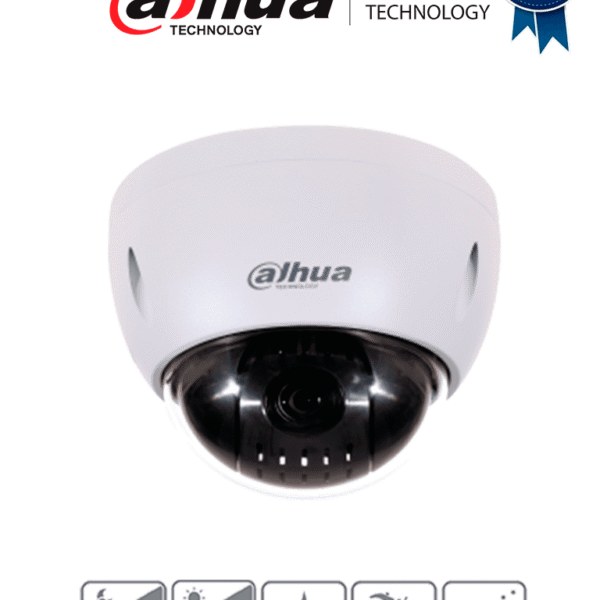 Dahua Dh-Sd42215-Hc-La - Cámara Ptz De 2 Megapíxeles/ 1080P/ 15X De Zoom Óptico/ Montaje En Techo/ Wdr Real 120 Db/ Starlight/ Antivandálica Ik10/ Ip66